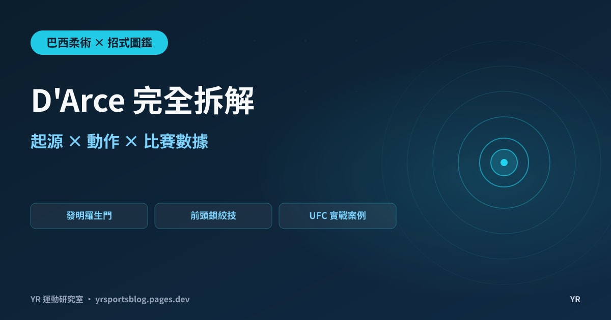 對手縮進龜防不出手？D'Arce 達斯絞的發明羅生門、動作拆解、發動時機與比賽數據完全解析