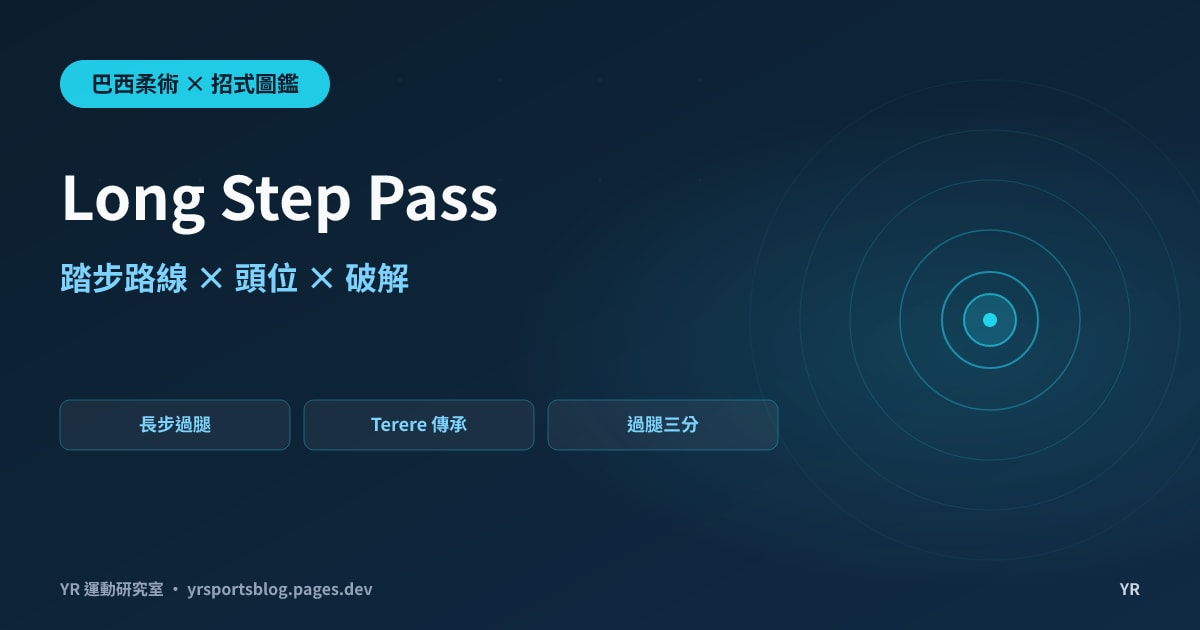 每次過腿都被對手勾腿拖回防衛?Long Step Pass 長步過腿的踏步、頭位與破解完全拆解