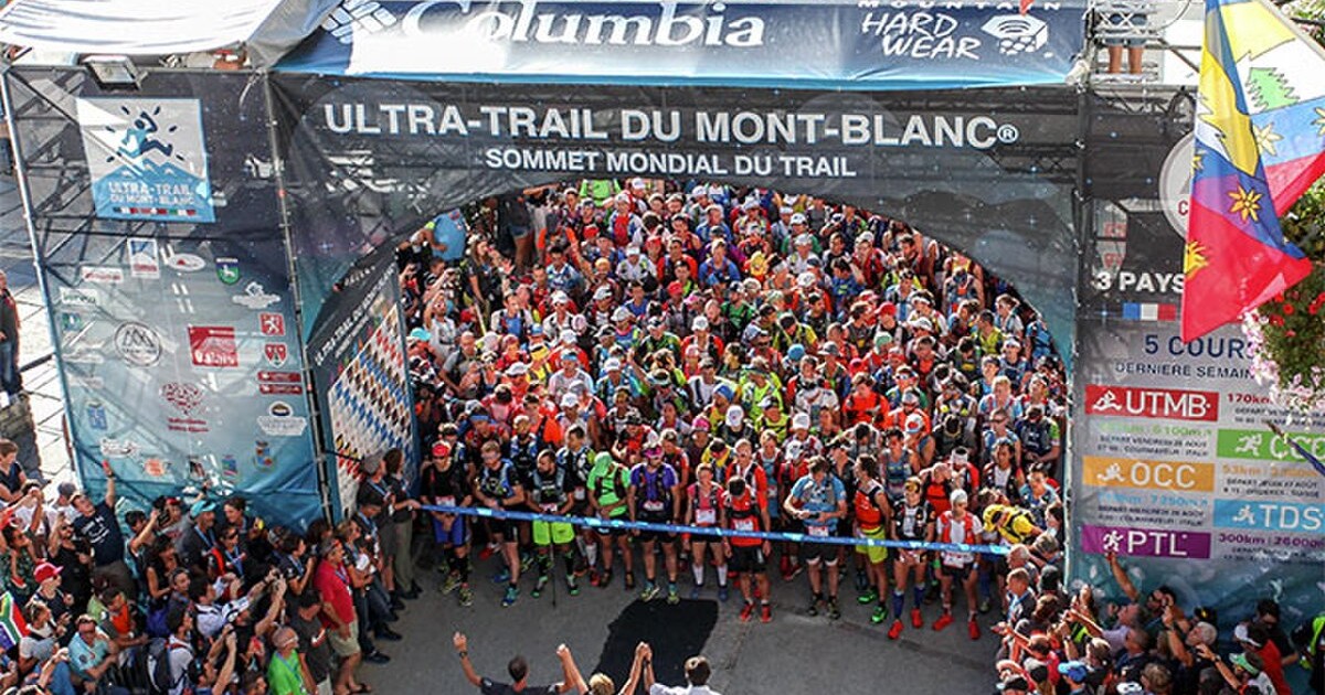 UTMB 2015 Chamonix Starting Line
